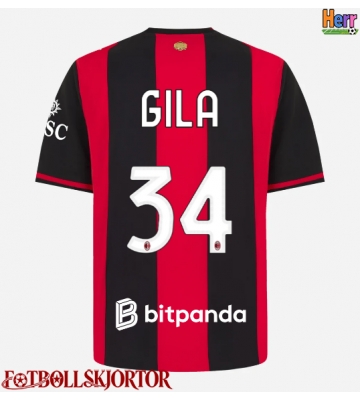 AC Milan Mario Gila #34 Hemmatröja 2026-27 Kortärmad